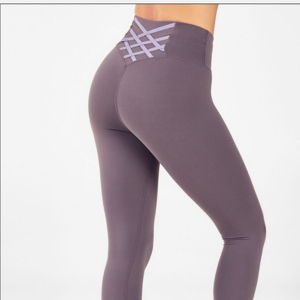 Fabletics Kessler II Strappy 7/8 High-Waisted Leggings